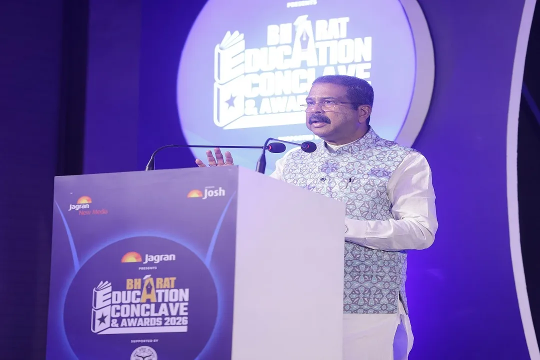 Union Minister addresses 'Bharat Education Conclave ' in New Delhi.