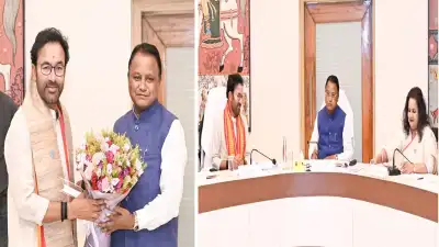CM Mohan Majhi on Monday held talks with Union Coal and Mines Minister G. Kishan Reddy 