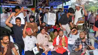 jharkhand student protest