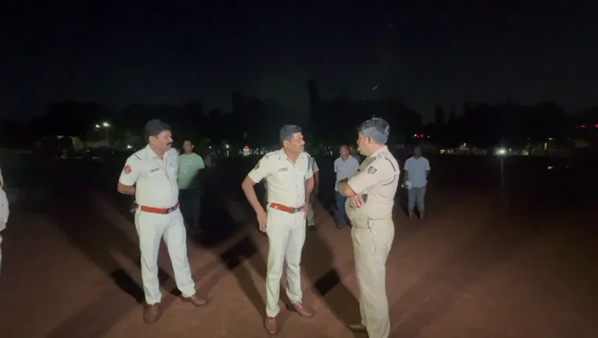 Police Investigating on the Spot