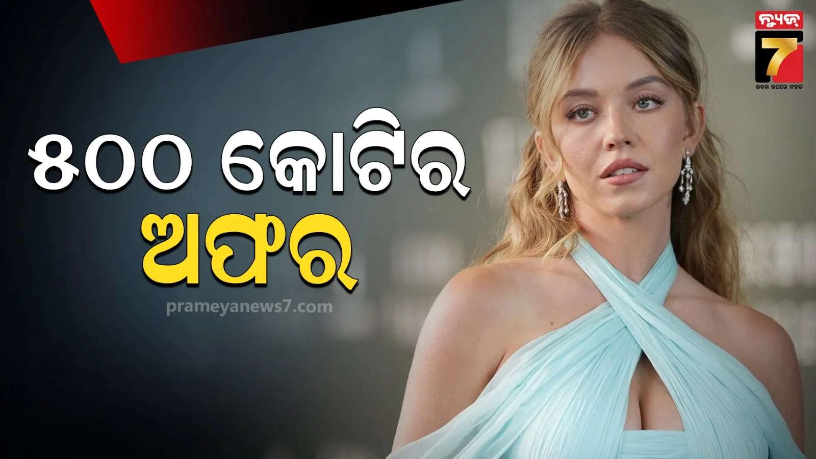 ବଲିଉଡ୍‌ ଏଣ୍ଟ୍ରି କରିବେ ସିଡନୀ ସ୍ଵିନି, ମିଳିଲା ୫୦୦ କୋଟିର ଫିଲ୍ମ ଅଫର