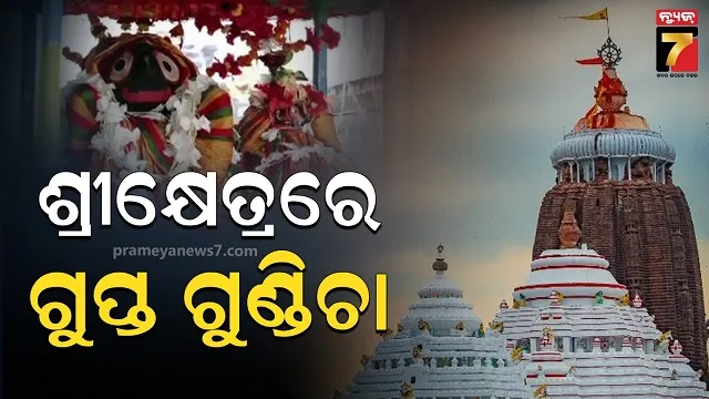 ଶ୍ରୀକ୍ଷେତ୍ରରେ ମହାପ୍ରଭୁଙ୍କ ଗୁପ୍ତ ଗୁଣ୍ଡିଚା, ରଥାକୃତି ବିମାନରେ ଆସନ୍ତି ମହାପ୍ରଭୁ