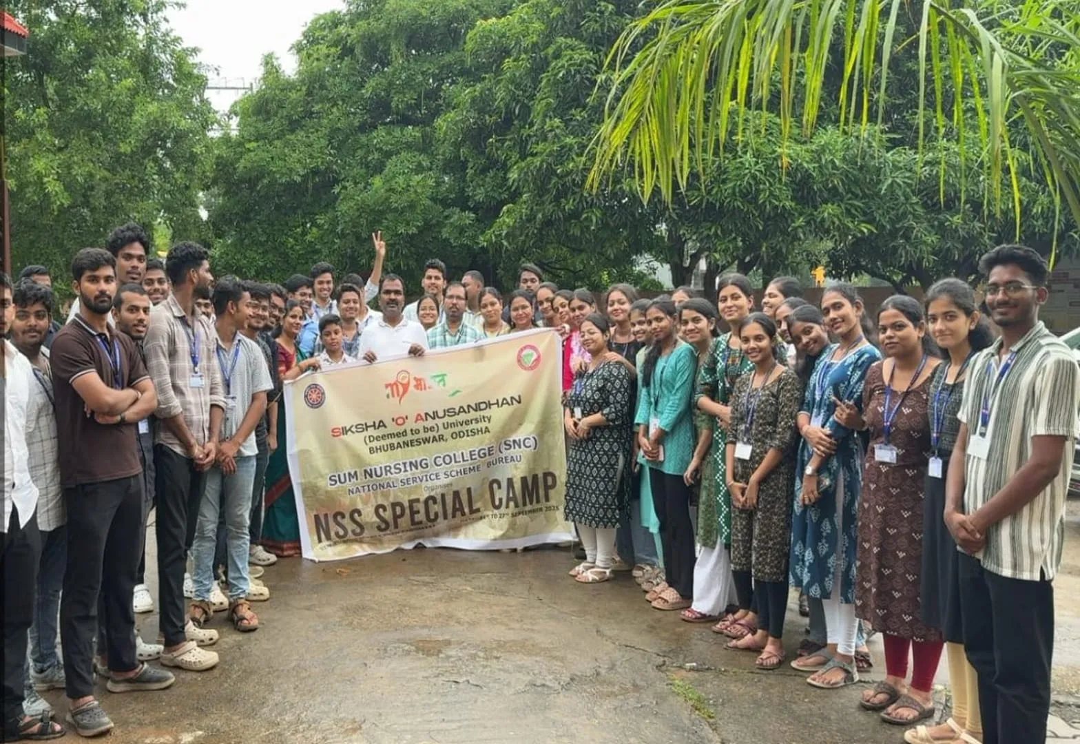 ସମ୍ ନର୍ସିଂ କଲେଜର ଏନ୍‌ଏସ୍‌ଏସ୍ ଶାଖା ପକ୍ଷରୁ ସ୍ୱତନ୍ତ୍ର ଶିବିର ଆୟୋଜିତ