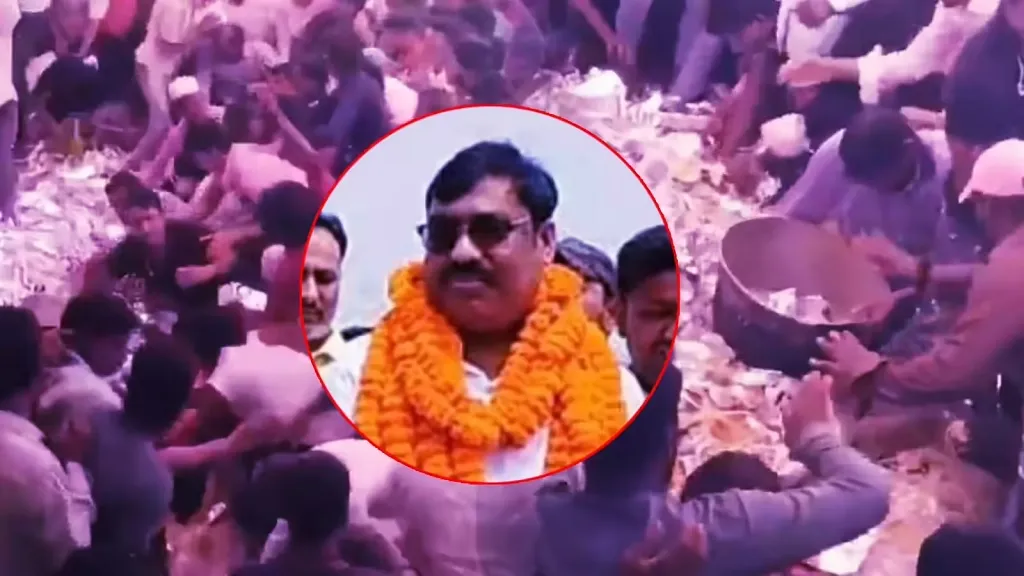 ବିହାର: ବିରିୟାନୀ ଲୁଟ ଉତ୍ସବରେ ପରିଣତ ହେଲା AIMIM ରାଲି, ମାଗଣା ଖାଇବା ପାଇଁ ଅନିୟନ୍ତ୍ରିତ ହେଲା ଭିଡ