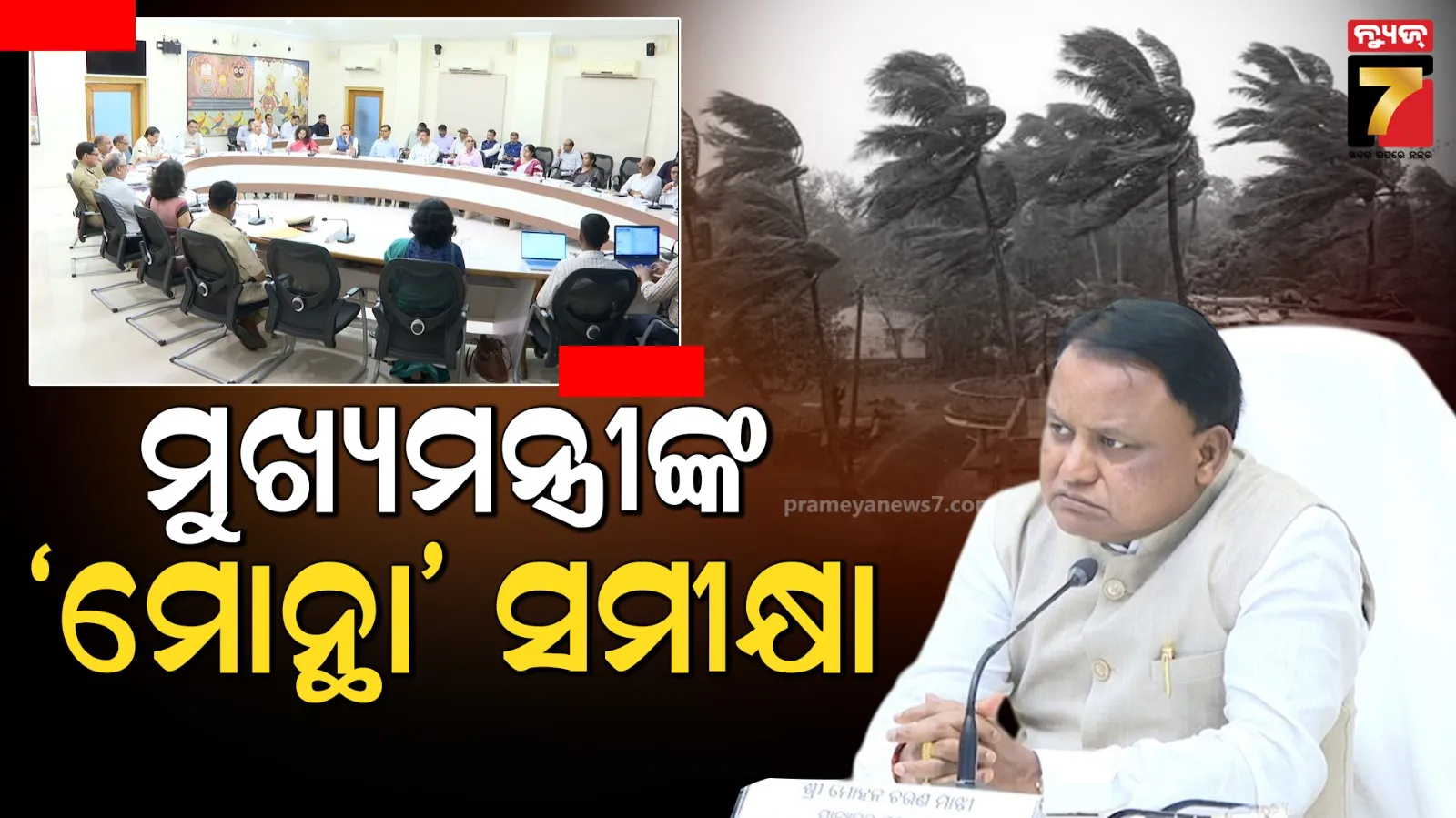 ମୁଖ୍ୟମନ୍ତ୍ରୀଙ୍କ ‘ମୋନ୍ଥା’ ସମୀକ୍ଷା, ସରକାରଙ୍କ ଲକ୍ଷ୍ୟ ଜିରୋ କାଜୁଆଲିଟି 