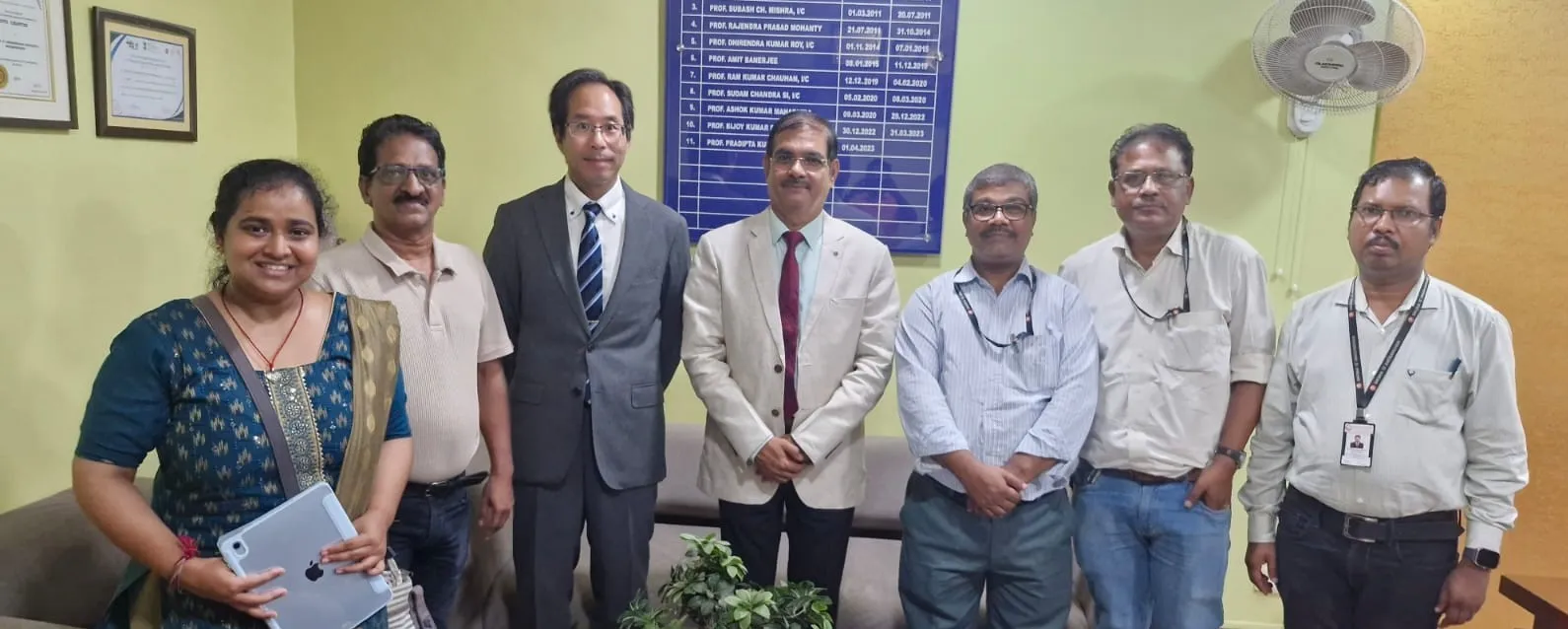 ITER ପରିଦର୍ଶନ କଲେ ଜାପାନ ଅକିତା ବିଶ୍ୱବିଦ୍ୟାଳୟର ପ୍ରଫେସର, SOA ସହ ହୋଇଥିବା ବୁଝାମଣାପତ୍ର ସ୍ୱାକ୍ଷର ପ୍ରକ୍ରିୟା ବିଷୟରେ ବି କଲେ ଆଲୋଚନା