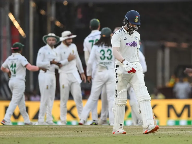 ଗୌହାଟୀ ଟେଷ୍ଟରେ ମୁସ୍କିଲ ସ୍ଥିତିରେ ଭାରତ, କ୍ଲିନ ସୁଇପ ଅଭିମୁଖେ ଦକ୍ଷିଣ ଆଫ୍ରିକା 