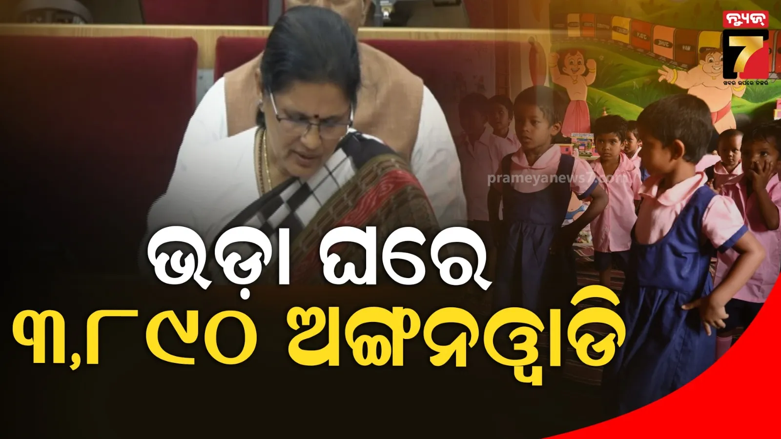 20,150 Anganwadi Centres Lack Own Buildings in Odisha