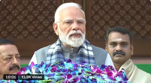 'ସଂସଦରେ ଡ୍ରାମା ନୁହେଁ, ଡେଲିଭରି ହେଉ...': ଶୀତକାଳୀନ ଅଧିବେଶନ ପୂର୍ବରୁ ବିରୋଧୀଙ୍କୁ ପ୍ରଧାନମନ୍ତ୍ରୀ ମୋଦିଙ୍କ ବାର୍ତ୍ତା