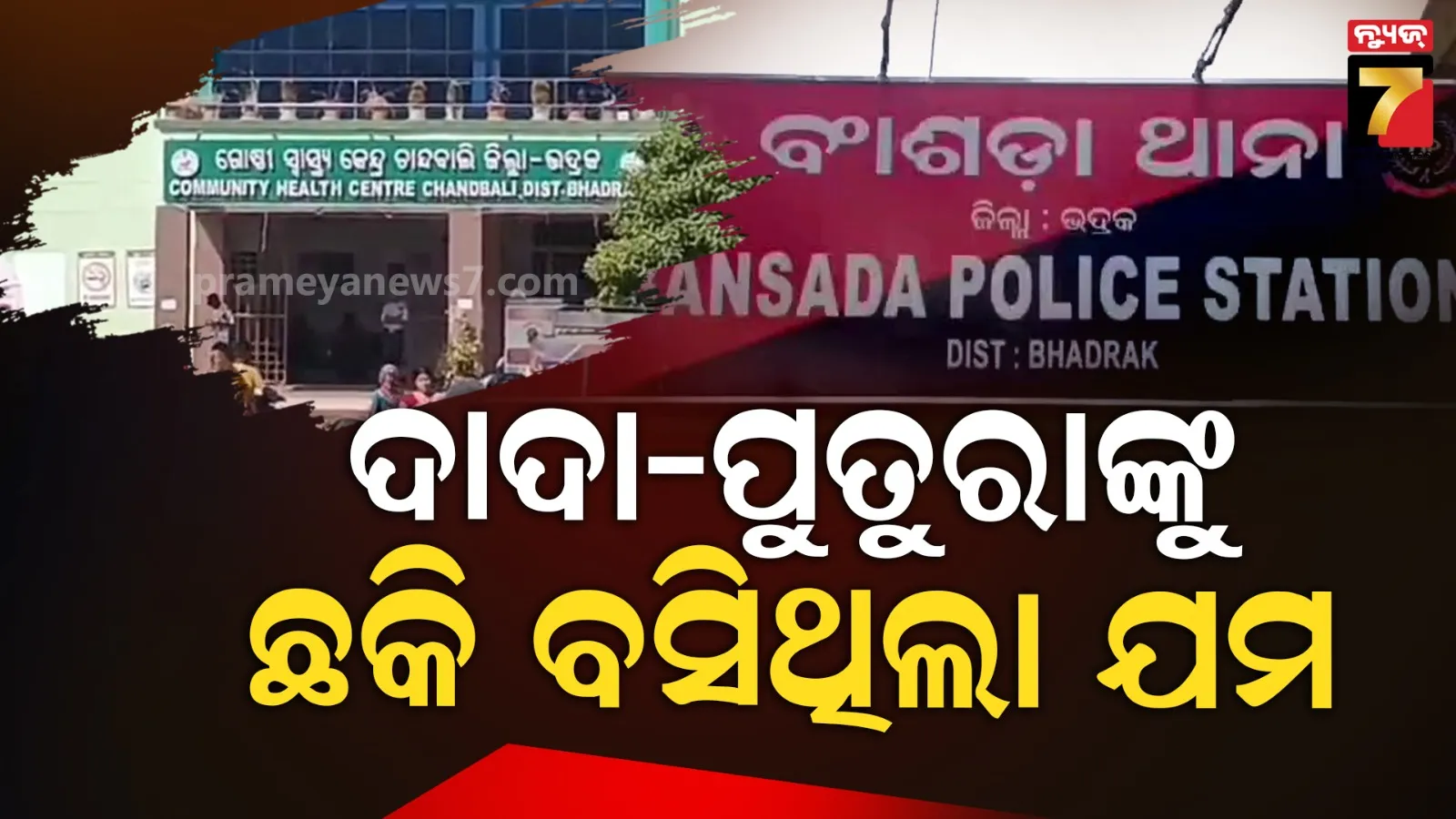 ବାଇକ୍‌ରେ ଯାଉଥିଲେ ଦାଦା-ପୁତୁରା, ସଡ଼କ ଦୁର୍ଘଟଣାରେ ଚାଲିଗଲା ଜୀବନ