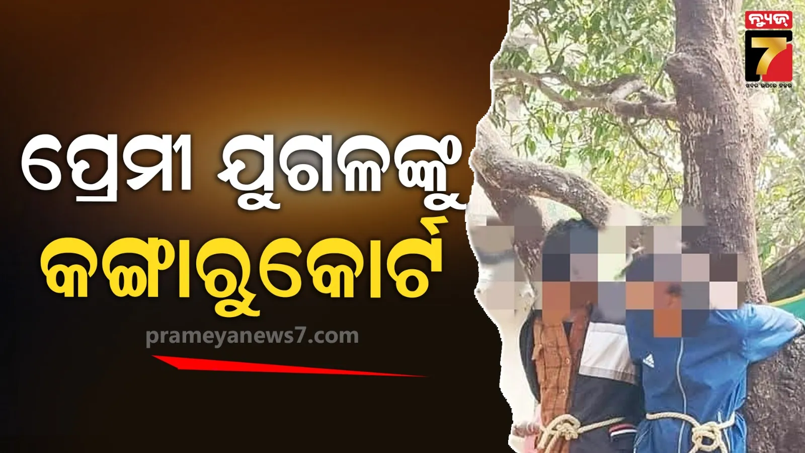 ବିବାହିତ ମହିଳାଙ୍କ ସହ କରୁଥିଲେ ପ୍ରେମ ସଂପର୍କ, ଗାଁରେ ବସିଲା କଙ୍ଗାରୁକୋର୍ଟ