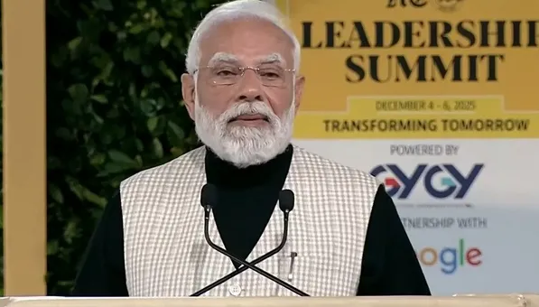 ଦୁନିଆରେ ସ୍ଲୋ-ଡାଉନ୍ ଚର୍ଚ୍ଚା ହେଉଛି, ଭାରତ ବିକାଶର କାହାଣୀ ଲେଖୁଛି: ପିଏମ୍ ମୋଦୀ