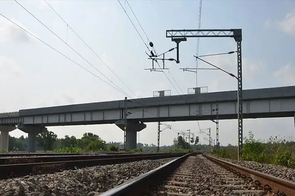 Review meeting on construction of 166 railway overbridges in Odisha.