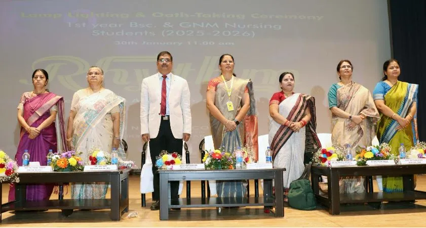 Sum Nursing College organizes oath-taking ceremony