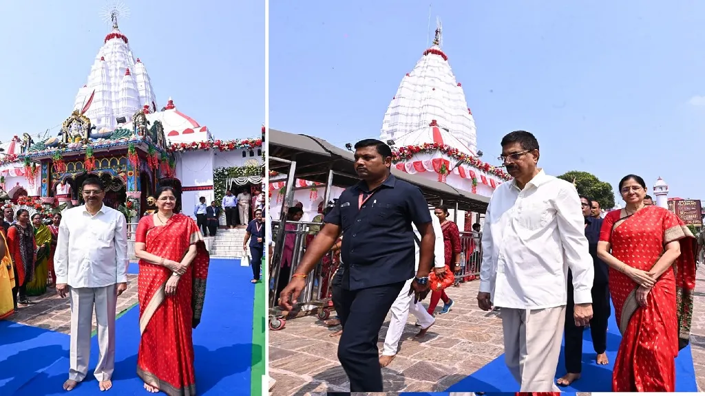 ମା’ ସମଲେଶ୍ୱରୀ ମନ୍ଦିର ଓ ହୀରାକୁଦ ଡ୍ୟାମ୍ ପରିଦର୍ଶନ କଲେ ରାଜ୍ୟପାଳ, ରାଜ୍ୟବାସୀଙ୍କ ସମୃଦ୍ଧି ଓ ମଙ୍ଗଳ ପାଇଁ କଲେ ପ୍ରାର୍ଥନା 