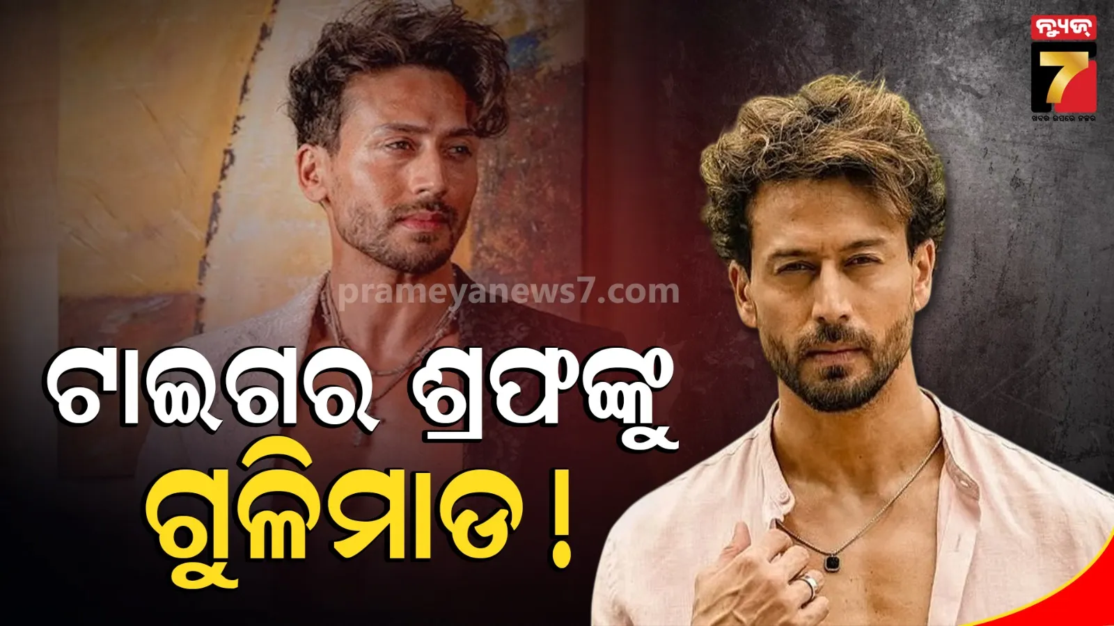 ମୁମ୍ବାଇର ଜୁହୁରେ ଟାଇଗର ଶ୍ରଫଙ୍କ ଉପରେ ଗୁଳିମାଡ଼, ଅଳ୍ପକେ ବର୍ତ୍ତିଲେ ଅଭିନେତା