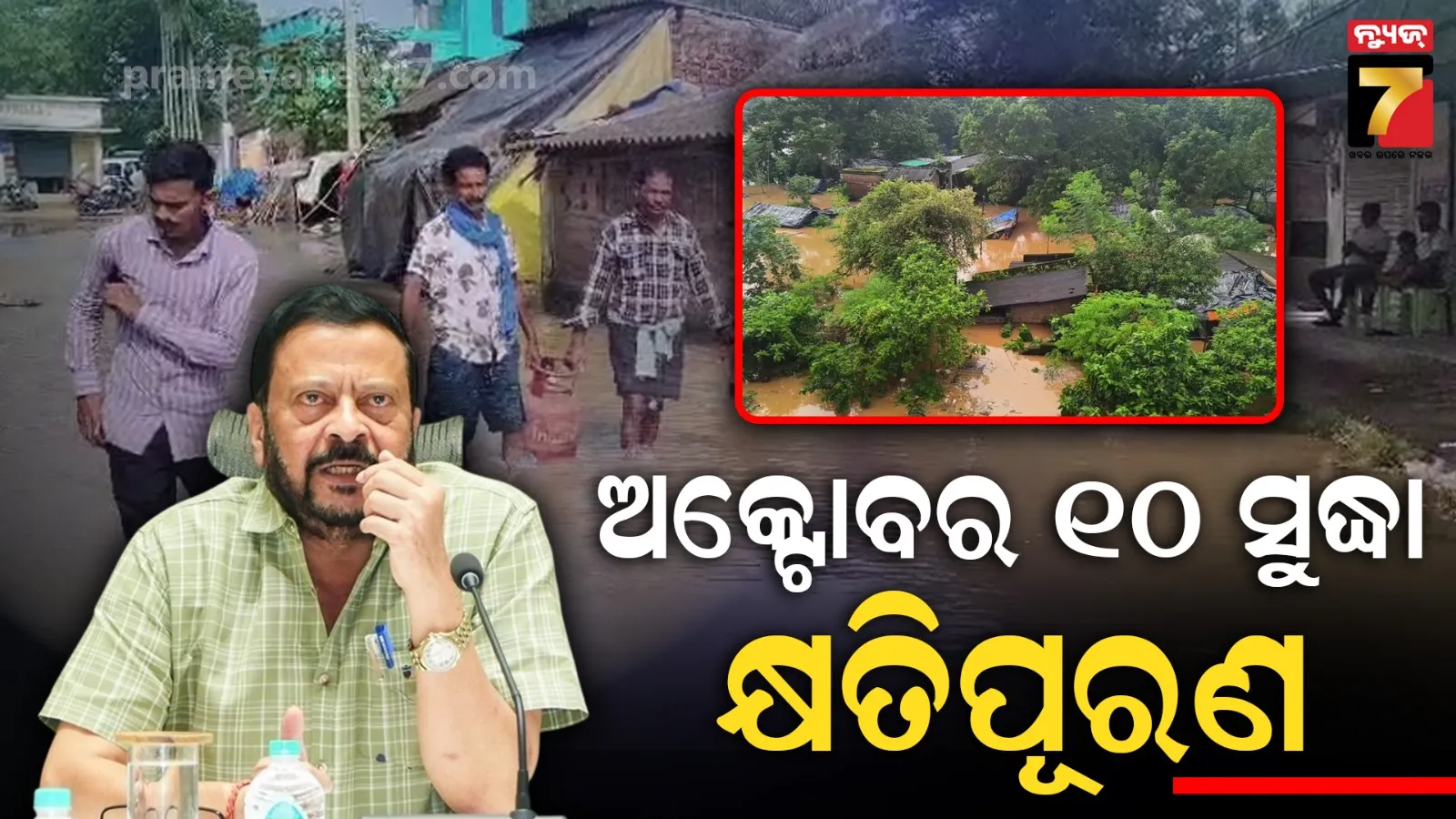 ପୂଜା ପୂର୍ବରୁ ବର୍ଷା-ବନ୍ୟା କ୍ଷତିଗ୍ରସ୍ତଙ୍କୁ ମିଳିବ ସହାୟତା, ପ୍ରଥମ ପର୍ଯ୍ୟାୟରେ ୨୬୧ କୋଟି ଟଙ୍କାର କ୍ଷତିପୂରଣ