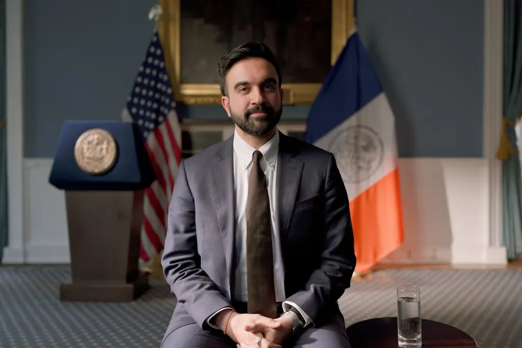 New York Mayor Zohran Mamdani 
