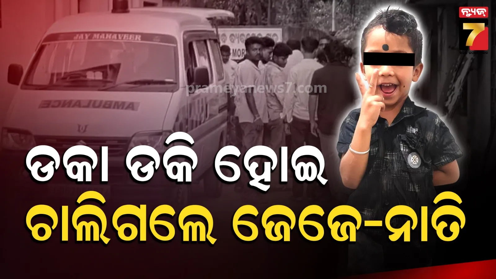 ନାତିକୁ ବଞ୍ଚାଇବାକୁ ଜୀବନକୁ ବାଜି ଲଗାଇଲେ ଜେଜେ, ଉଭୟଙ୍କ ମୃତ୍ୟୁ