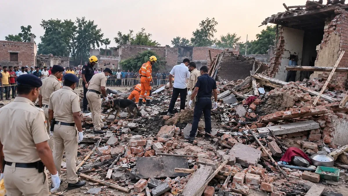 Bihar Siwan Firecracker Explosion