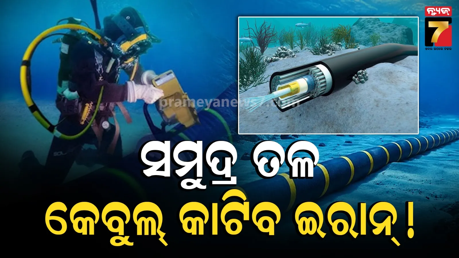 ଭୟଙ୍କର ଆକ୍ରମଣ ପାଇଁ ଇସାରା ଦେଲେ ଟ୍ରମ୍ପ, ସମୁଦ୍ର ତଳେ ଯାଇଥିବା କେବୁଲ୍‌ କାଟିଦେବ କହିଲା ଇରାନ୍‌
