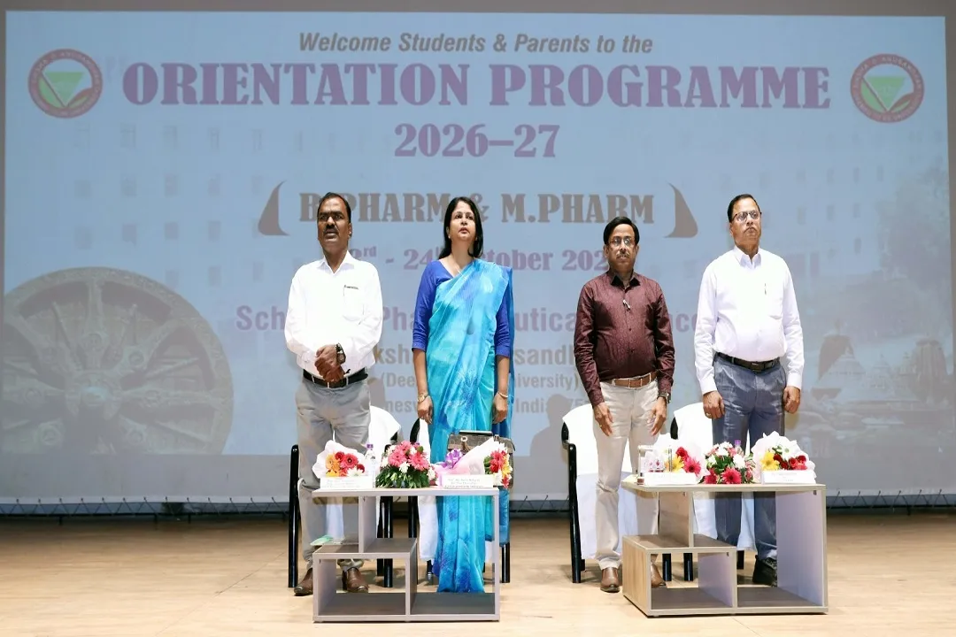 Two-day orientation program for new pharmacy students by SOA Pharmaceutical Sciences