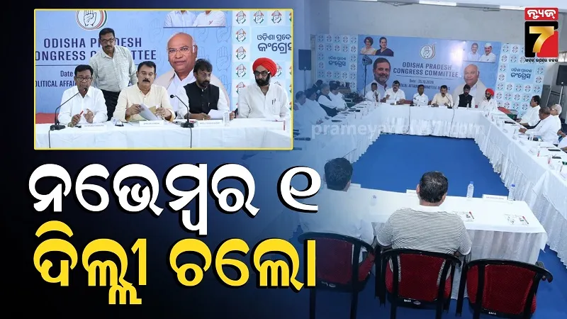 Odisha Congress Gears Up for Panchayat Elections: Leaders to Visit Delhi on Nov 1