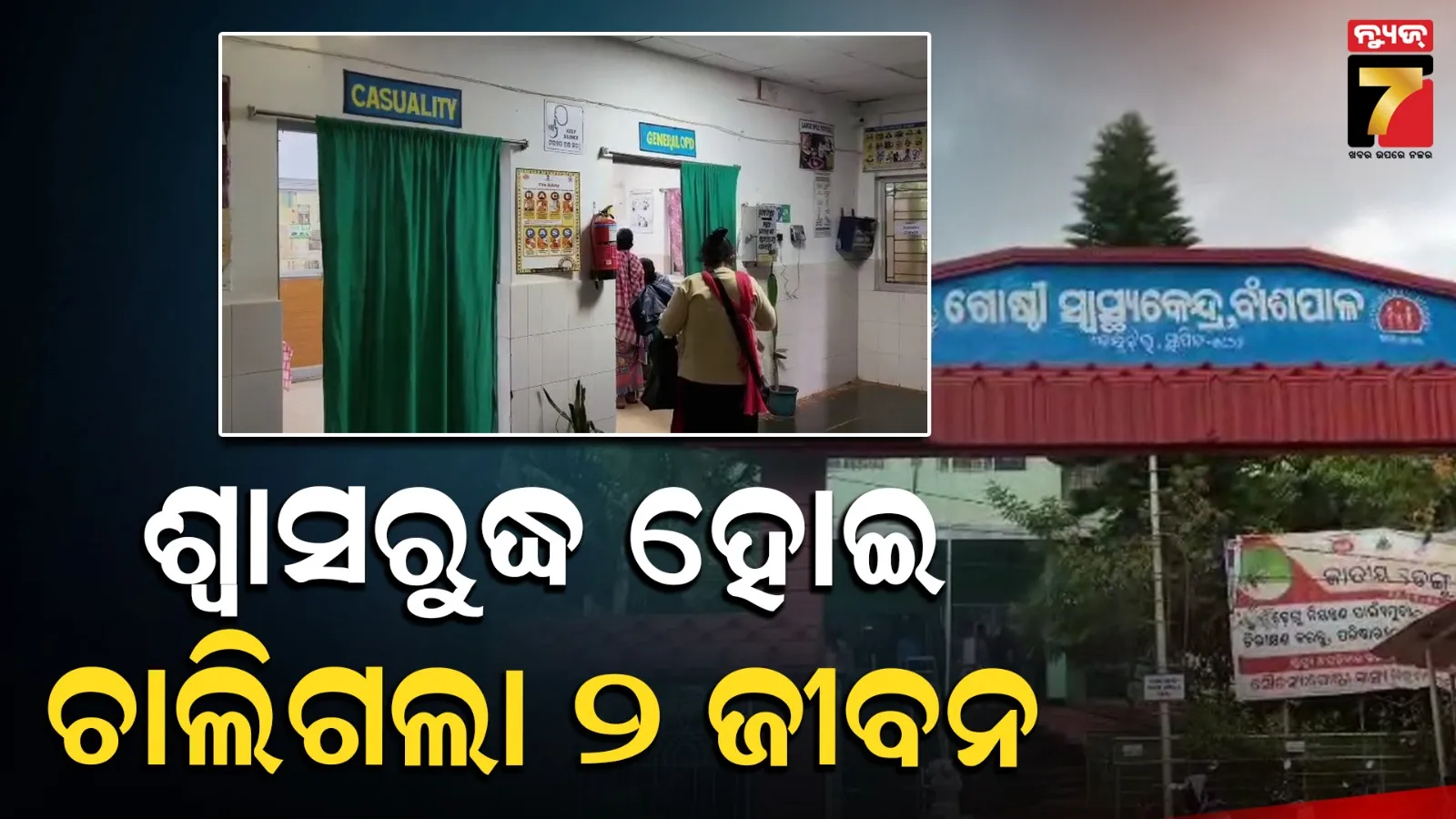 ବାଂଶପାଳରେ ଅଘଟଣ : ଜେନେରେଟର ଗ୍ୟାସ୍‌ରେ ଶ୍ୱାସରୁଦ୍ଧ ହୋଇ ୨ ମୃତ, ୩ ଗୁରୁତର