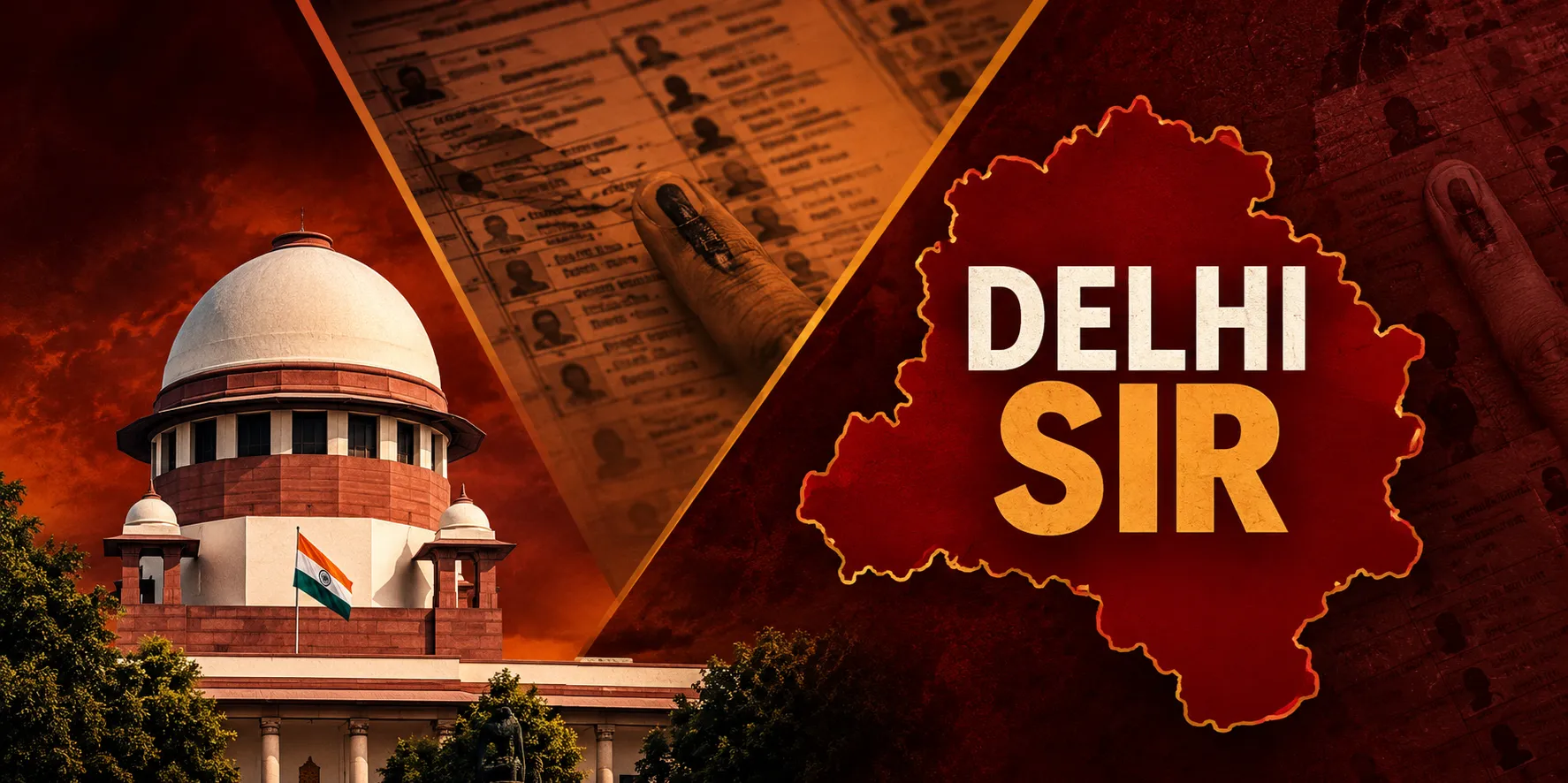 Supreme Court Relief for 4.3 Million Delhi Voters, Suggests Form 8 Instead of Form 6