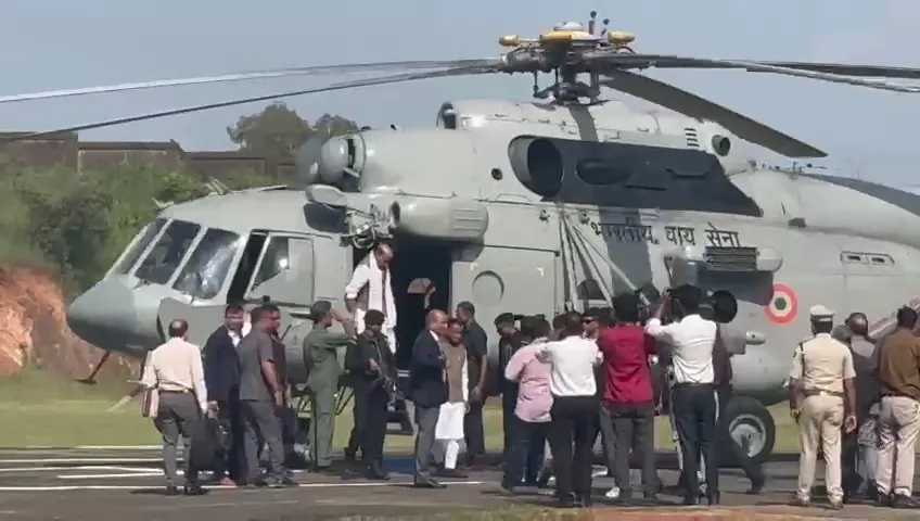 Rajnath Singh Lays Foundation for HAL Shakti Engine Unit in Sunabeda