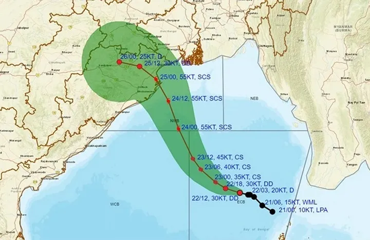 ୧୧ରେ ଘୂର୍ଣ୍ଣିବଳୟ, ଲଘୁଚାପ ପରେ ଉପକୂଳ ଆଡେ଼ ମୁହାଁଇବ : ଆସିବ କି ବାତ୍ୟା ?