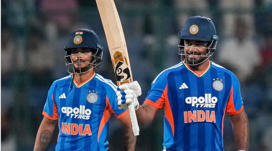 India vs West Indies T20I: ଫେରିଲା ସଞ୍ଜୁଙ୍କ ଫର୍ମ, ୨୧ ବଲ୍‌ରେ ଧୂଆଁଦାର ଅର୍ଦ୍ଧଶତକ, ୱେଷ୍ଟଇଣ୍ଡିଜ୍‌କୁ ୨୫୦ ରନର ଟାର୍ଗେଟ୍ ଦେଲା ଇଣ୍ଡିଆ