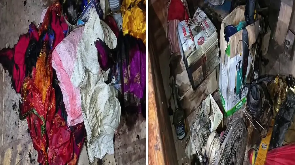 Fire broke out at Maa Bhadrakali Temple in Bhadrak.