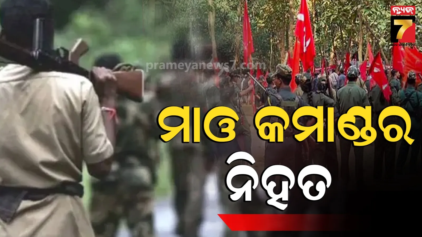 ପାଲମପଲ୍ଲୀ ଜଙ୍ଗଲରେ ଏନ୍‌କାଉଣ୍ଟର, ପୋଲିସ ଗୁଳିରେ ଟଳିଲେ ହାର୍ଡକୋର ମାଓବାଦୀ ମୁଚାକି