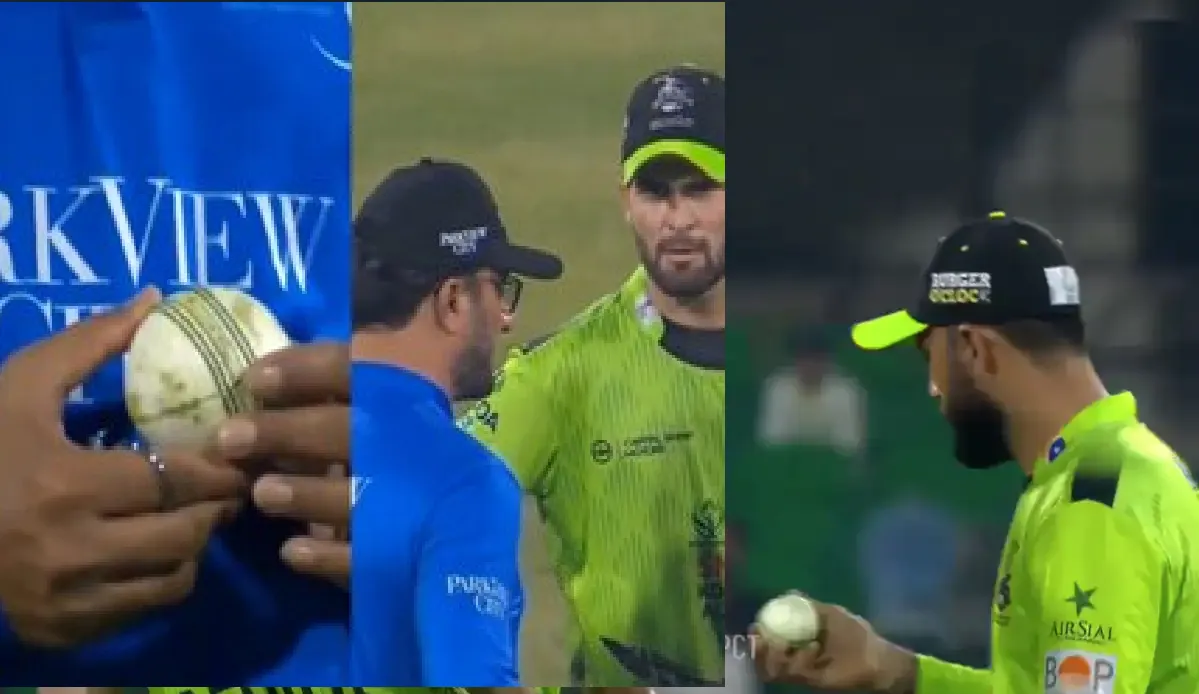 Watch PSL 2026 Ball Tampering: କ୍ୟାମେରାରେ ଧରାପଡ଼ିଲେ ଶାହିନ୍ ଆଫ୍ରିଦି, ଦେଖନ୍ତୁ ପୁରା ଭିଡିଓ...