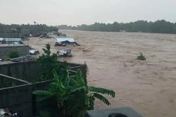 Heavy rains triggered flooding in the Dominican Republic and Haiti.