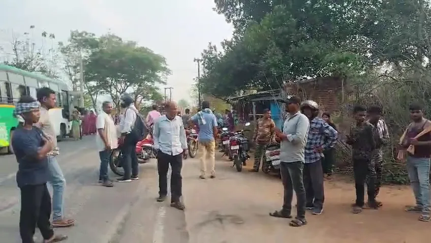 ହାତୀ ଆକ୍ରମଣରେ ମାଆ ପୁଅ ମୃତ, ପ୍ରତିବାଦରେ ସ୍ଥାନୀୟ ଲୋକଙ୍କ ରାସ୍ତା ଅବରୋଧ