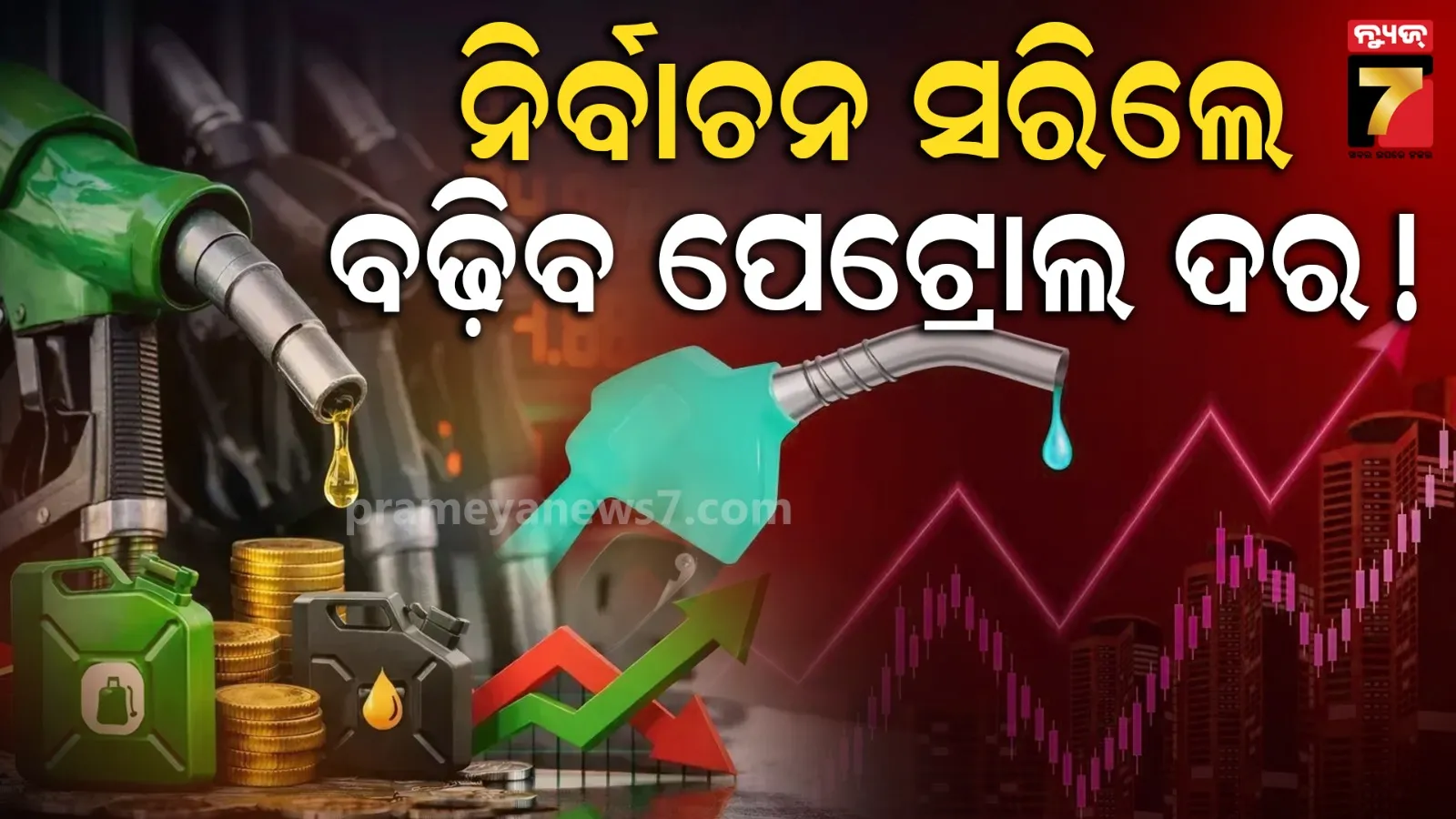 Petrol-Diesel Price Hike: ୨୮ ଟଙ୍କା ବଢ଼ିଯିବ ପେଟ୍ରୋଲ ଏବଂ ଡିଜେଲ ମୂଲ୍ୟ ! ନିର୍ବାଚନ ସରିବା ଯାଏଁ ଅପେକ୍ଷା