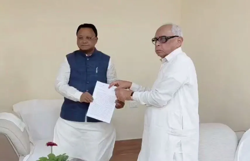 ମୁଖ୍ୟମନ୍ତ୍ରୀଙ୍କୁ ଭେଟିଲେ ନରସିଂହ, ଅଧଘଣ୍ଟାଏ ଆଲୋଚନାରେ ରଖିଲେ ବ୍ୟାରେଜ, ବ୍ରିଜ୍‌, ବିଶ୍ୱ ବିଦ୍ୟାଳୟ ଏବଂ ବିସ୍ଥାପନ ଇସ୍ୟୁ, ଉଠାଇଲେ ବଲାଙ୍ଗିର ସମସ୍ୟା