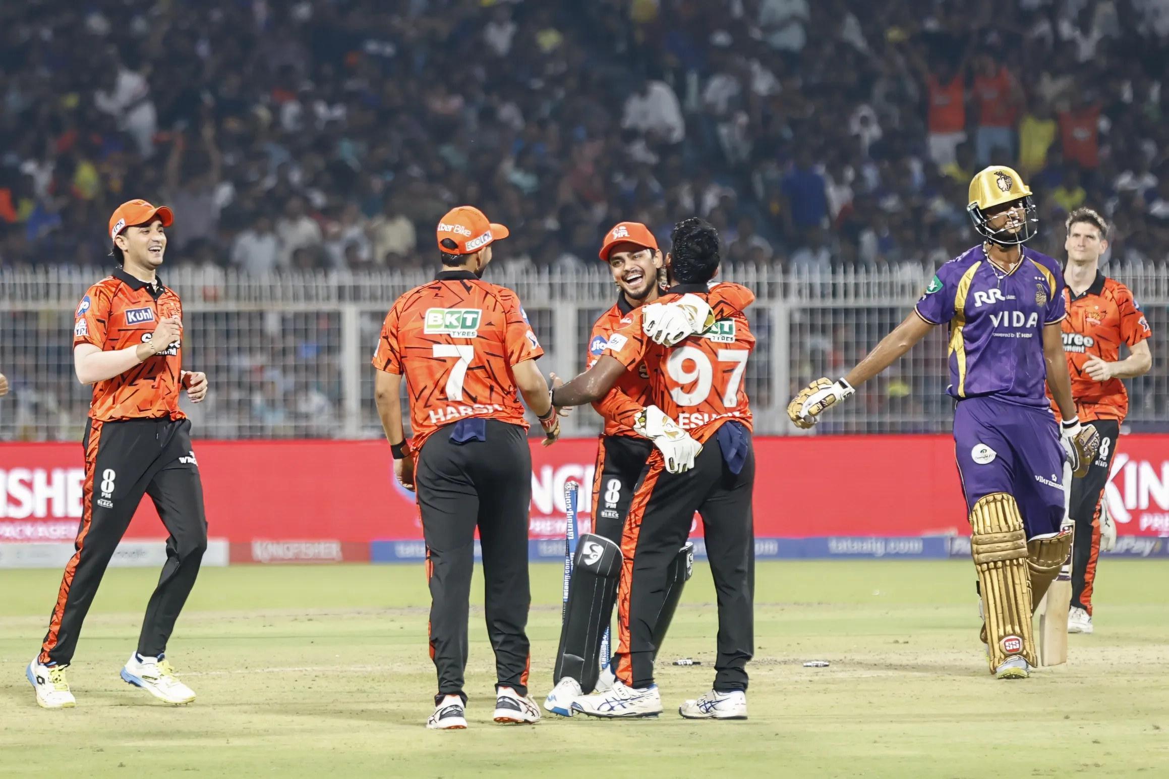 KKR vs SRH : ହୋମ୍ ଗ୍ରାଉଣ୍ଡରେ ହାରିଲା କୋଲକାତା : ୬୫ ରନରେ ଜିତିଲା ହାଇଦ୍ରାବାଦ୍ 