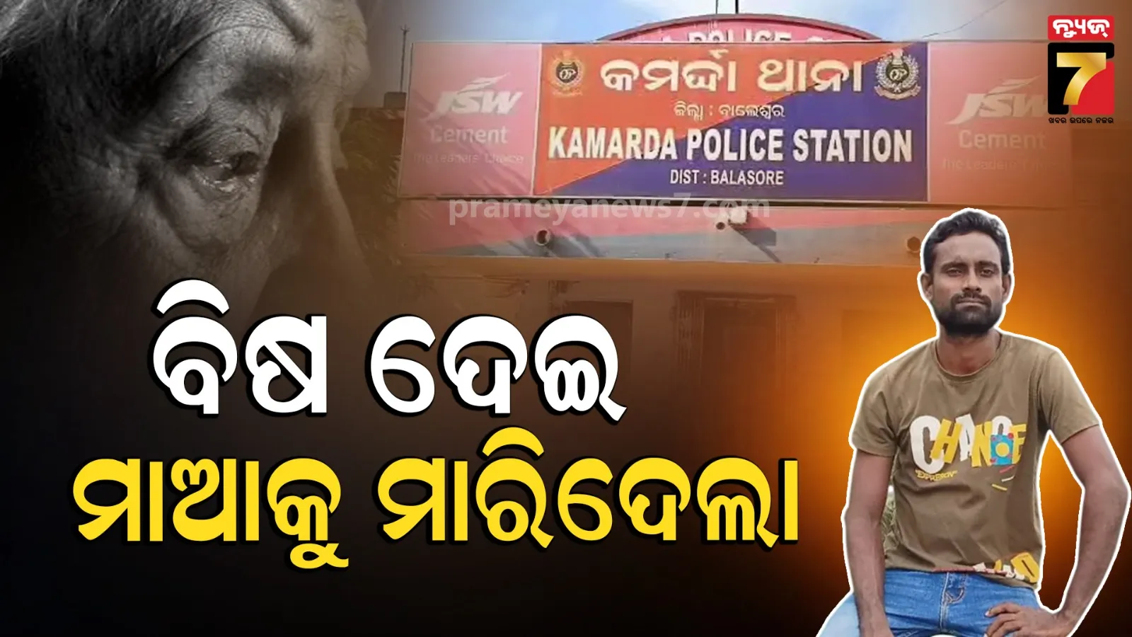 ପାରିବାରିକ କଳହର କରୁଣ ପରିଣତି, ଜନ୍ମ କଲା ମାଆକୁ ବିଷ ଦେଇ ମାରିଦେଲା ପୁଅ