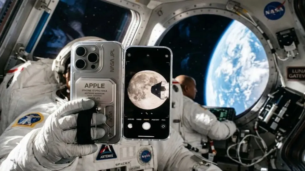 ପୃଥିବୀରୁ ୬୪,୦୦୦ କିଲୋମିଟର ଦୂରକୁ ପହଞ୍ଚିଲା iPhone 17 Pro Max, ଜିରୋ ଗ୍ରାଭିଟିରେ ବି କରୁଛି କାମ, ଦେଖନ୍ତୁ Video