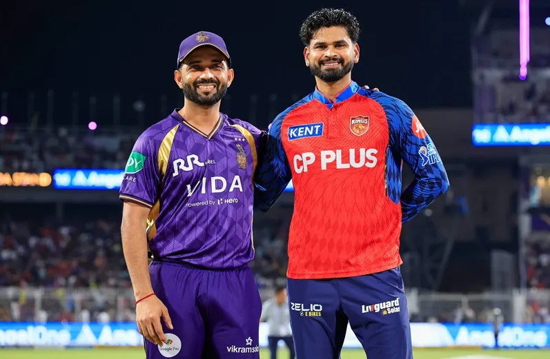 KKR vs PBKS : ବର୍ଷାରେ ଧୋଇଗଲା ମୁକାବିଲା, ପଏଣ୍ଟ ଭାଗ କଲେ ଉଭୟ ଟିମ୍ 