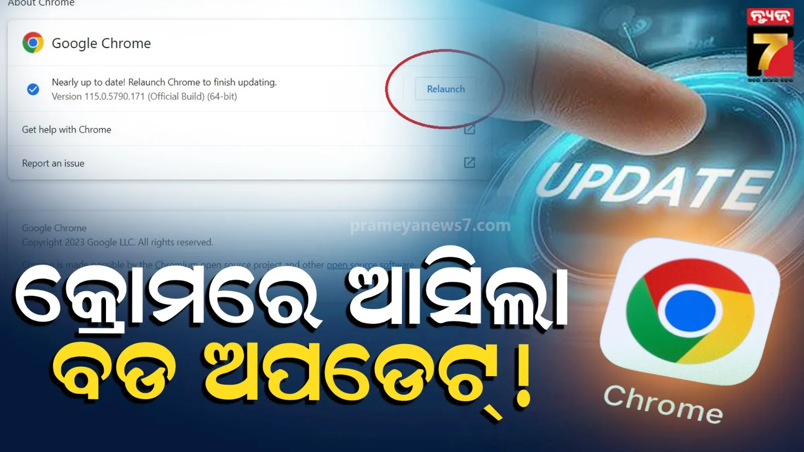 google chrome update