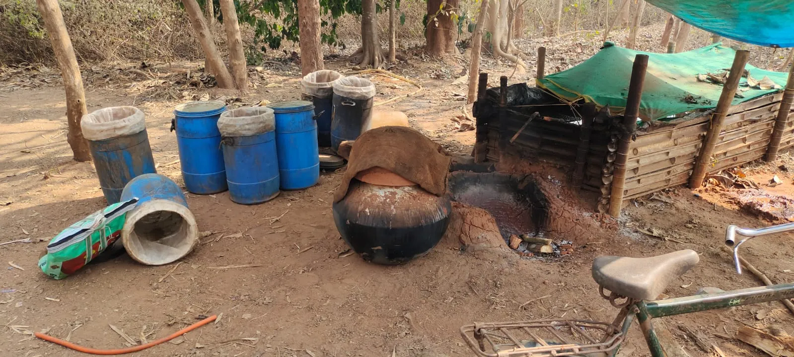 Major Excise Raid in baripda