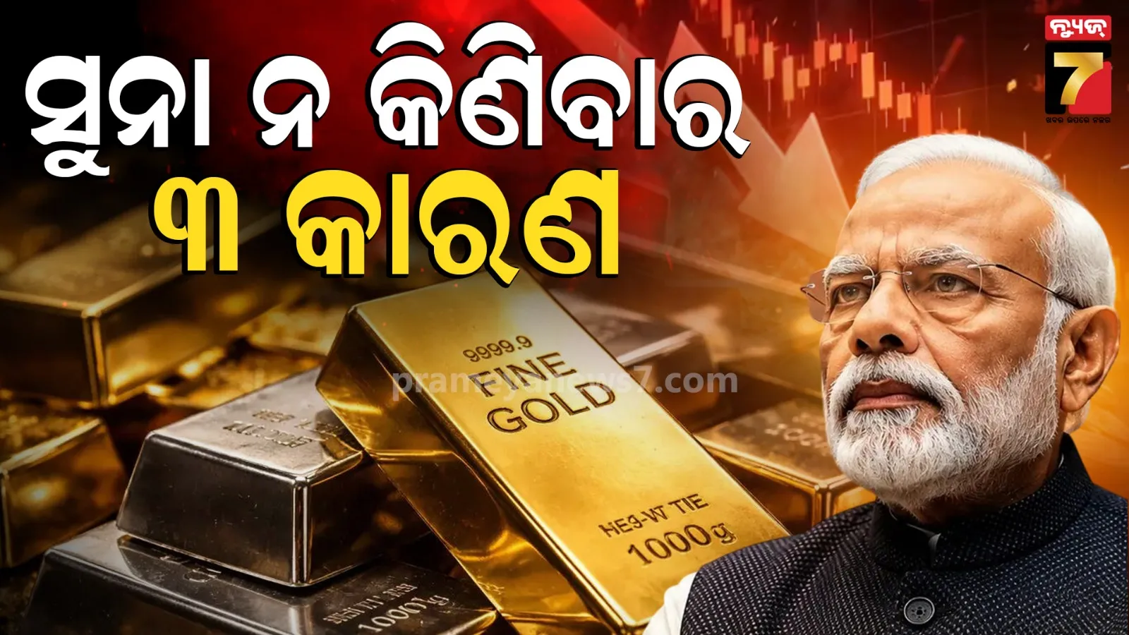 Modi Formula :ସୁନା କିଣିବାକୁ ପ୍ରଧାନମନ୍ତ୍ରୀ ମୋଦିଙ୍କ NO, କହିଲେ 'ଗୋଲ୍ଡ ଷ୍ଟ୍ରାଇକ' ପଛରେ ୩ ପ୍ରମୁଖ କାରଣ 