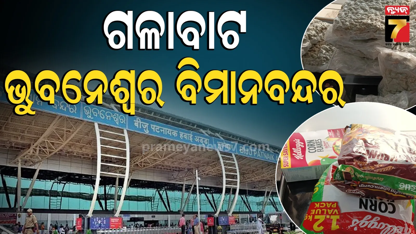 Bhubaneswar : ମାରିଜୁଆନା ଚାଲାଣର ଗଳାବାଟ ପାଲଟିଛି ଭୁବନେଶ୍ୱର ଏୟାରପୋର୍ଟ, ବାରମ୍ବାର ହେଉଛି କୋଟି କୋଟି ଟଙ୍କାର ନିଶା ଦ୍ରବ୍ୟ 
