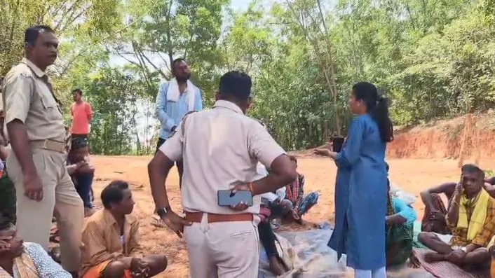  Police Stops Youth from Forced Tonsuring for Caste Ritual