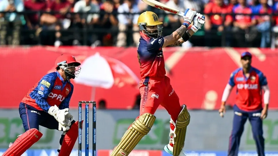 Kohli and Iyer Smashing Fifties Set Huge Target for Punjab Kings