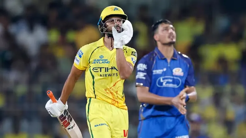 IPL 2026: CSK Beats MI by 8 Wickets